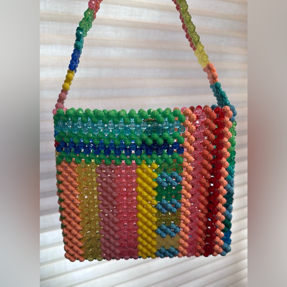 Susan Alexandra New York The Beautiful Bag - Multicolored Beaded Unique Style